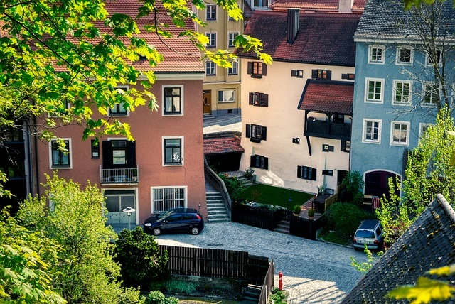 Town, Buildings, Street image